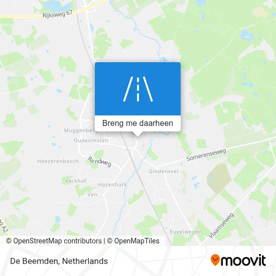 De Beemden kaart