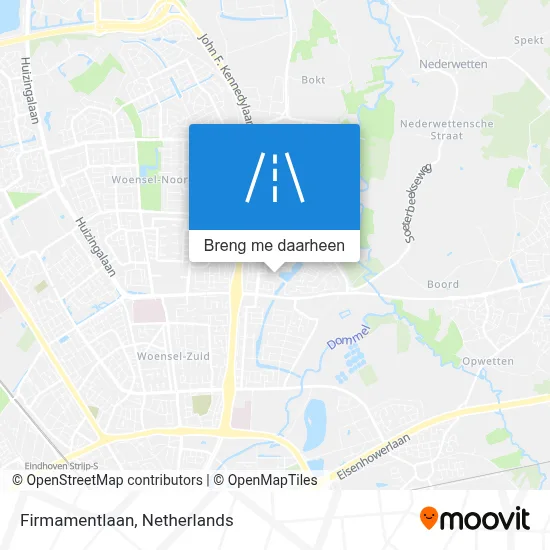 Firmamentlaan kaart