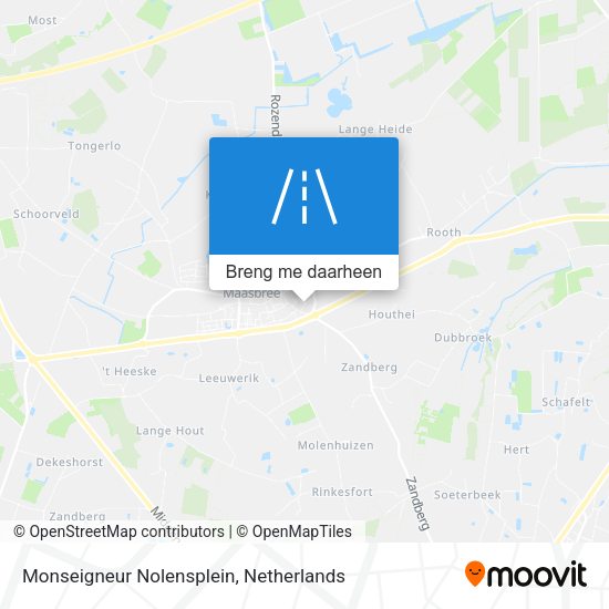 Monseigneur Nolensplein kaart