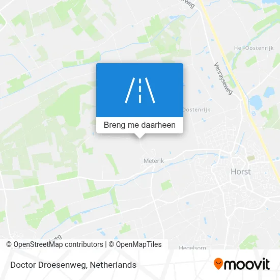 Doctor Droesenweg kaart