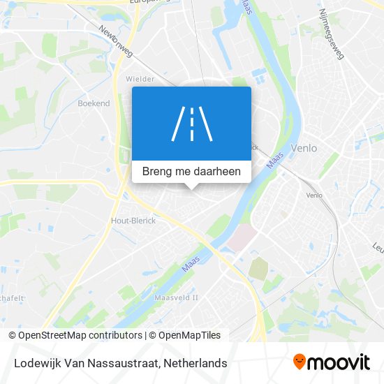 Lodewijk Van Nassaustraat kaart