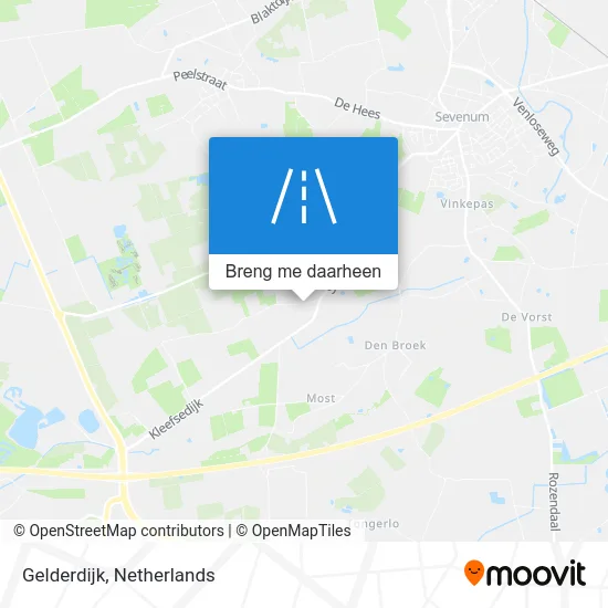 Gelderdijk kaart