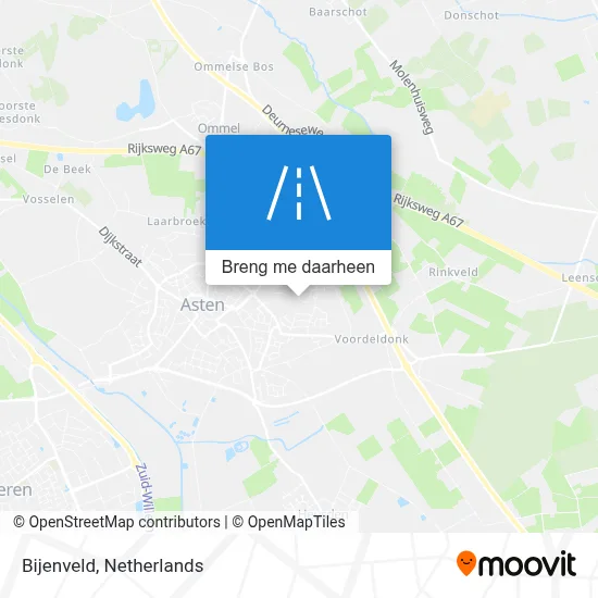 Bijenveld kaart