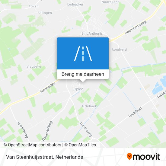 Van Steenhuijsstraat kaart