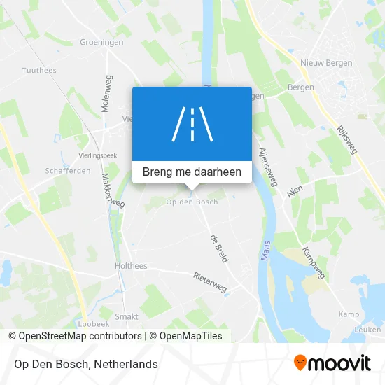 Op Den Bosch kaart