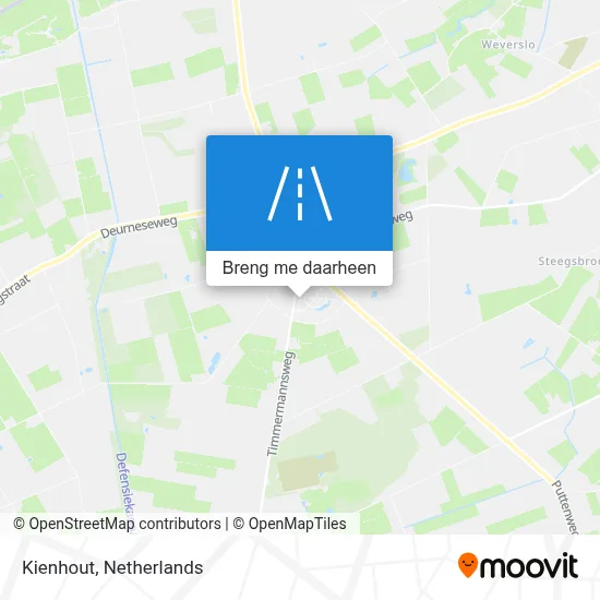 Kienhout kaart