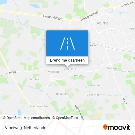 Vloeiweg kaart
