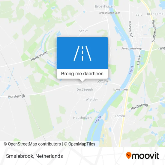 Smalebrook kaart