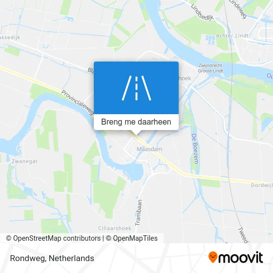Rondweg kaart