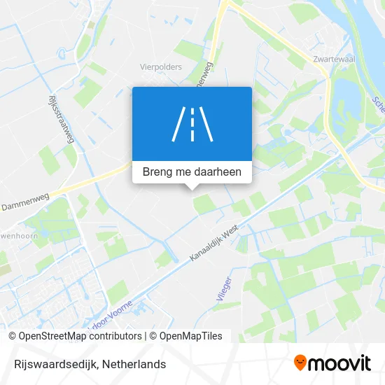 Rijswaardsedijk kaart