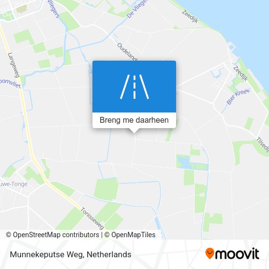 Munnekeputse Weg kaart
