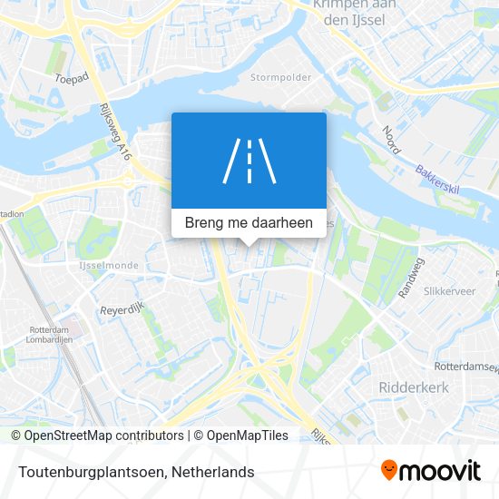 Toutenburgplantsoen kaart