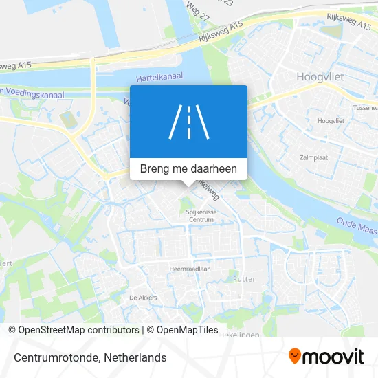Centrumrotonde kaart