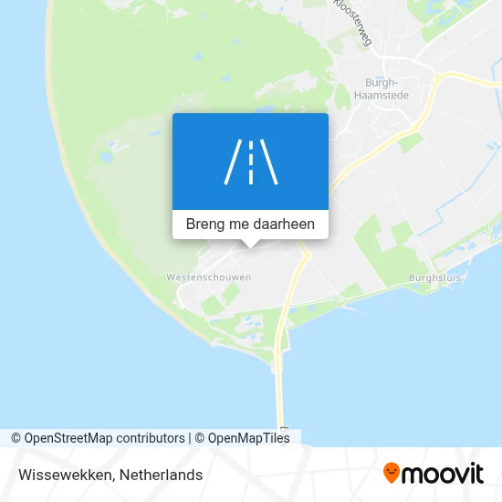 Wissewekken kaart