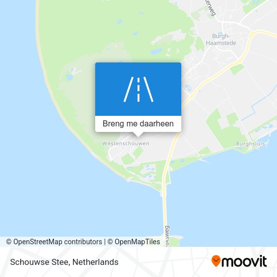 Schouwse Stee kaart