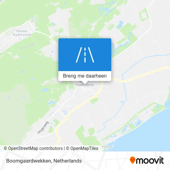 Boomgaardwekken kaart