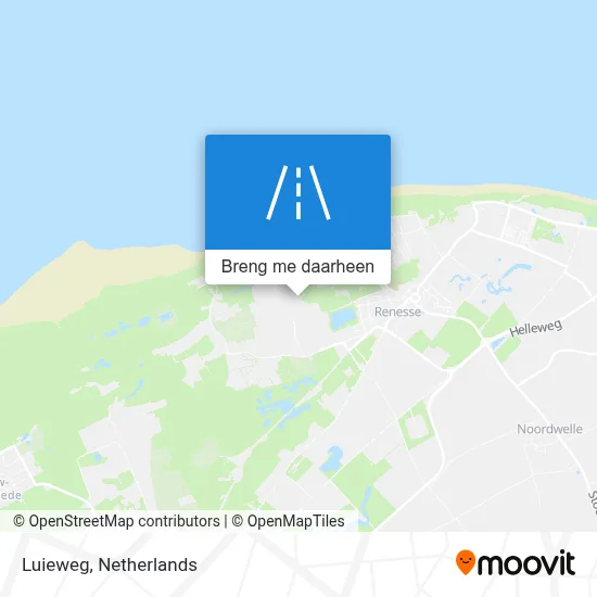 Luieweg kaart