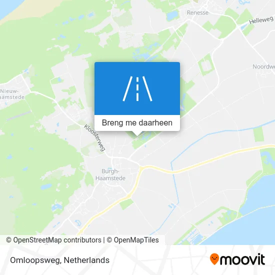 Omloopsweg kaart