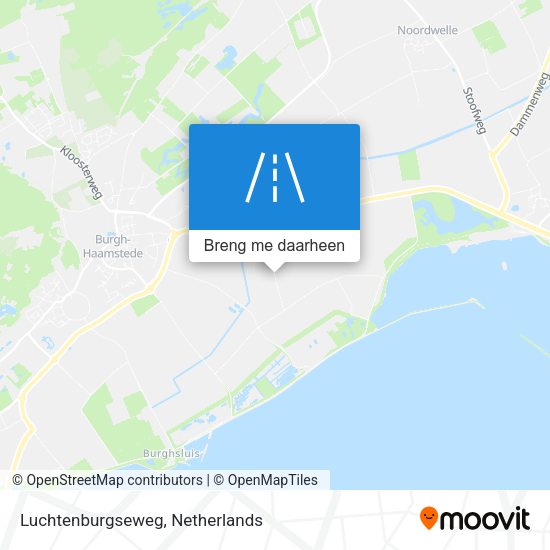 Luchtenburgseweg kaart