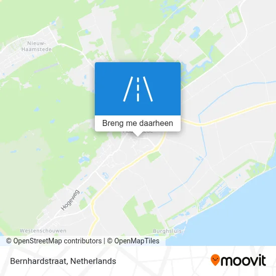 Bernhardstraat kaart