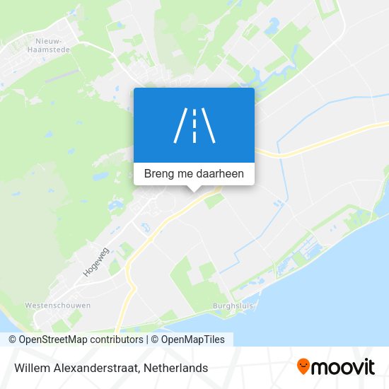 Willem Alexanderstraat kaart