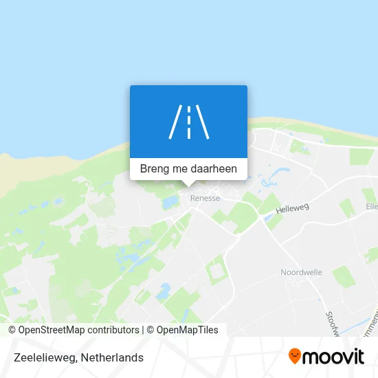 Zeelelieweg kaart