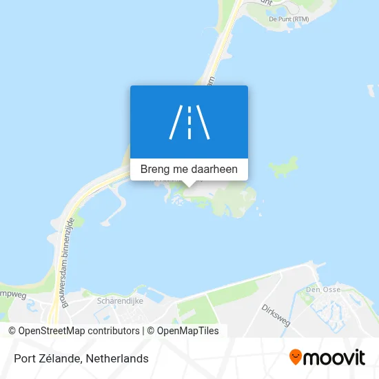 Port Zélande kaart