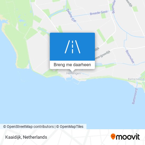 Kaaidijk kaart