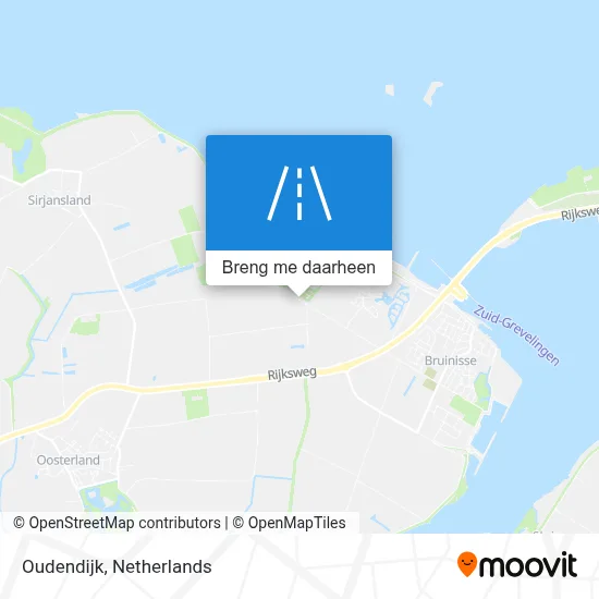 Oudendijk kaart