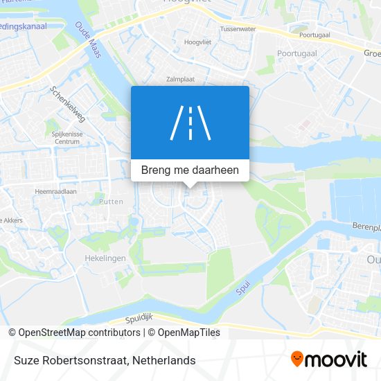 Suze Robertsonstraat kaart