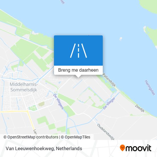 Van Leeuwenhoekweg kaart