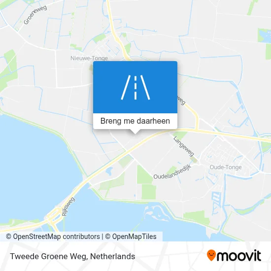 Tweede Groene Weg kaart
