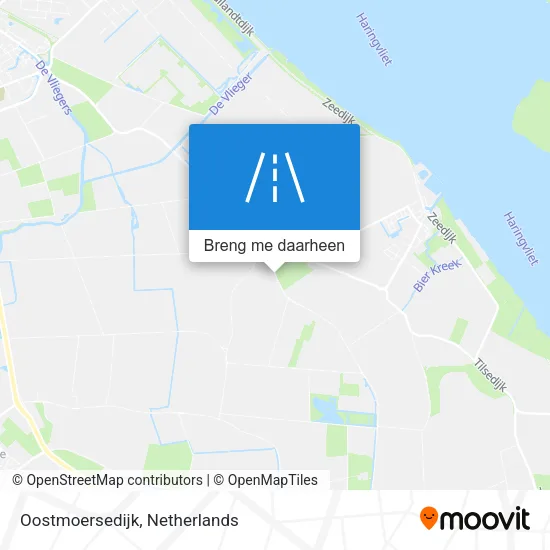 Oostmoersedijk kaart