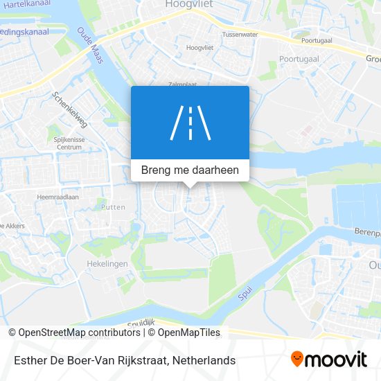 Esther De Boer-Van Rijkstraat kaart