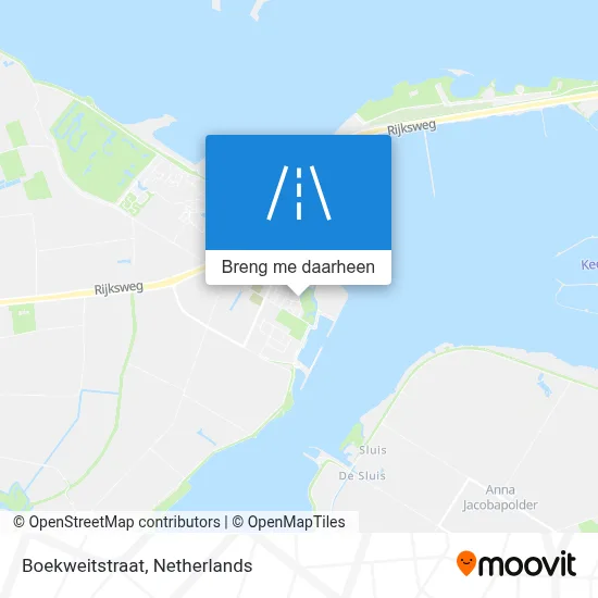 Boekweitstraat kaart