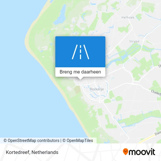 Kortedreef kaart