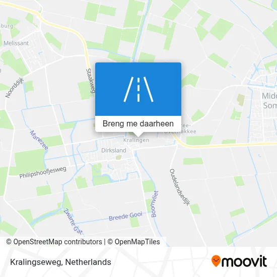 Kralingseweg kaart