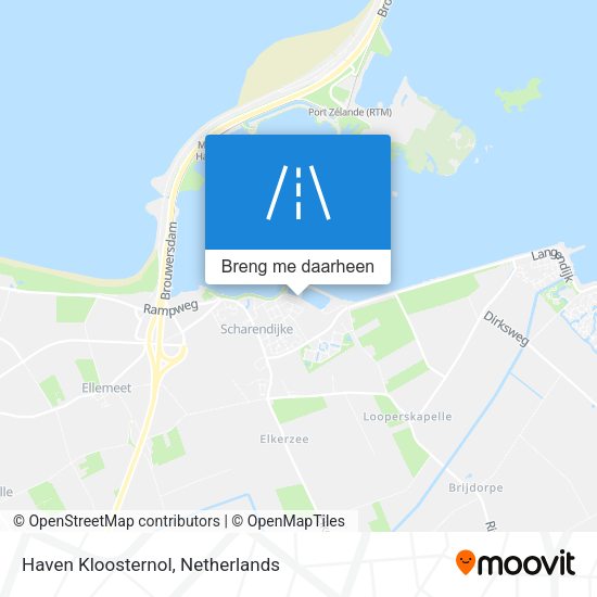 Haven Kloosternol kaart