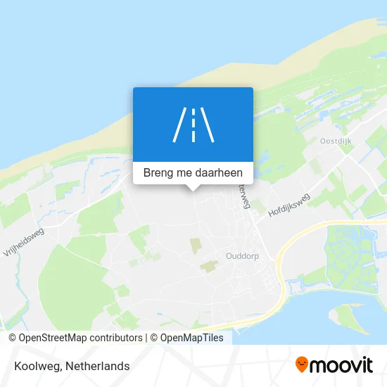 Koolweg kaart