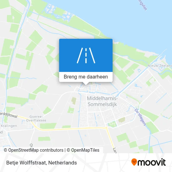 Betje Wolffstraat kaart
