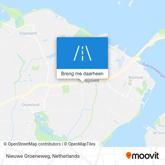 Nieuwe Groeneweg kaart