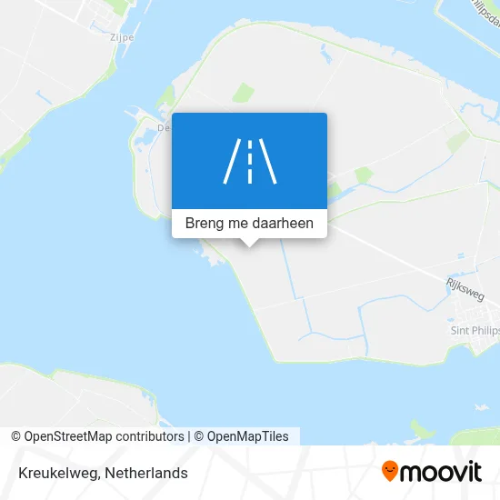 Kreukelweg kaart