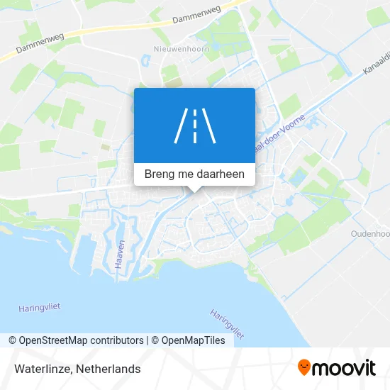 Waterlinze kaart