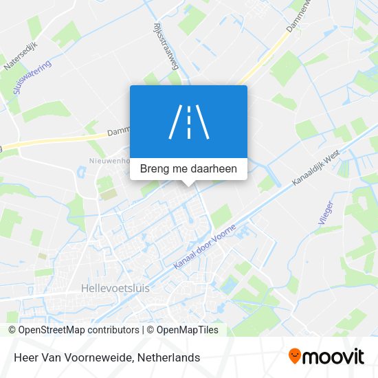 Heer Van Voorneweide kaart