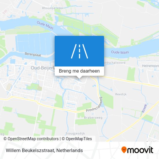 Willem Beukelszstraat kaart