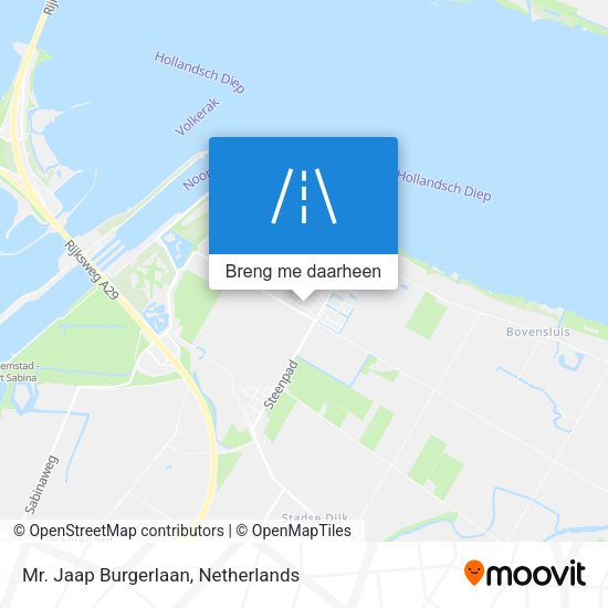 Mr. Jaap Burgerlaan kaart