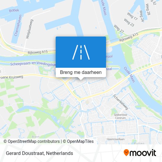 Gerard Doustraat kaart