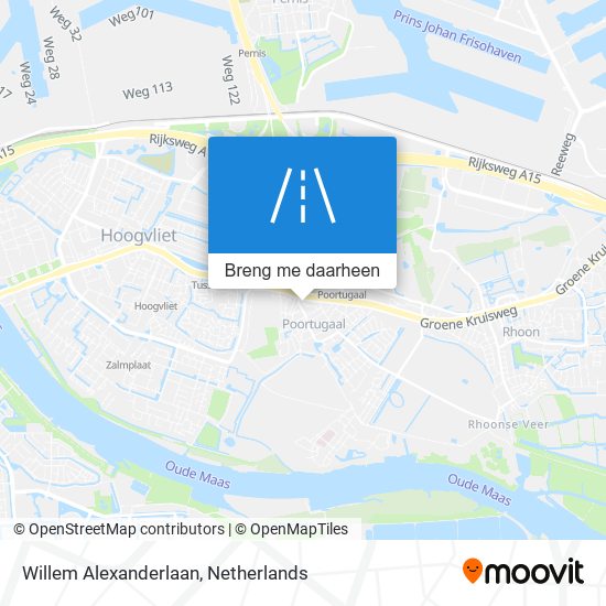 Willem Alexanderlaan kaart