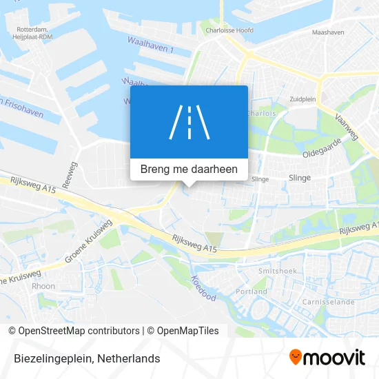 Biezelingeplein kaart