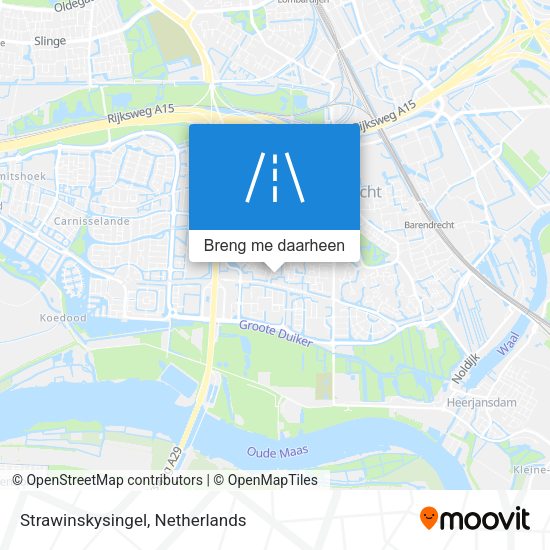 Strawinskysingel kaart